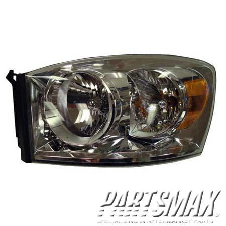 2502 | 2007-2009 DODGE RAM 2500 LT Headlamp assy composite | CH2502180|68003125AD