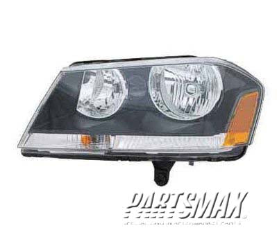 2502 | 2008-2014 DODGE AVENGER LT Headlamp assy composite R/T | CH2502194|5303745AD