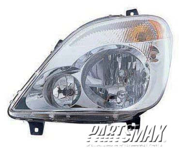 2502 | 2007-2009 DODGE SPRINTER 2500 LT Headlamp assy composite Halogen | CH2502198|68012121AA