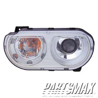 2502 | 2008-2014 DODGE CHALLENGER LT Headlamp assy composite HID | CH2502219|5028779AB