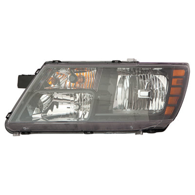 1150 | 2014-2020 DODGE JOURNEY LT Headlamp assy composite Halogen Quad Lamps; Code LME; w/Black Trim | CH2502265|68200085AC