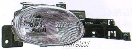 2503 | 1995-1999 PLYMOUTH NEON RT Headlamp assy composite w/o bulb | CH2503103|4761448AB