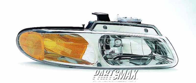 2503 | 1996-1999 CHRYSLER TOWN & COUNTRY RT Headlamp assy composite w/o quad headlamps | CH2503109|4857040AB