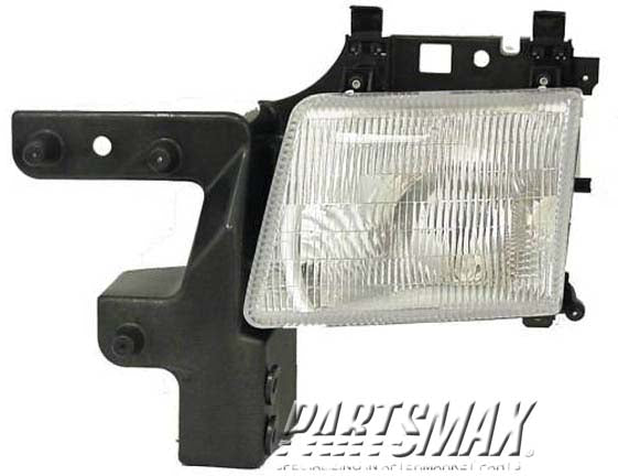 2503 | 1998-1998 DODGE B1500 RT Headlamp assy composite all | CH2503118|55076524AC