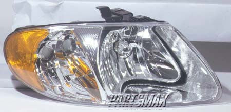 2503 | 2001-2007 DODGE GRAND CARAVAN RT Headlamp assy composite | CH2503129|4857700AC