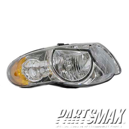 2503 | 2005-2007 CHRYSLER TOWN & COUNTRY RT Headlamp assy composite w/119 inch wheelbase | CH2503152|4857990AD