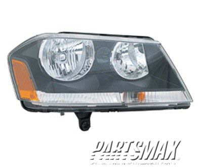 2503 | 2008-2014 DODGE AVENGER RT Headlamp assy composite R/T | CH2503194|5303744AD