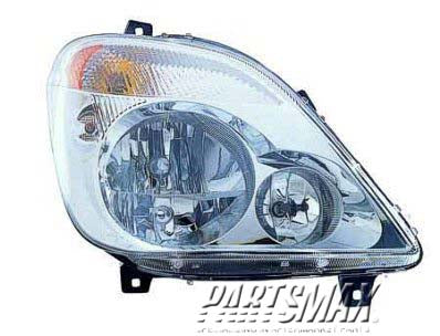 2503 | 2007-2009 DODGE SPRINTER 2500 RT Headlamp assy composite Halogen | CH2503198|68012120AA