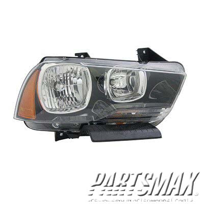 2503 | 2011-2014 DODGE CHARGER RT Headlamp assy composite Halogen; Assy | CH2503232|57010410AE