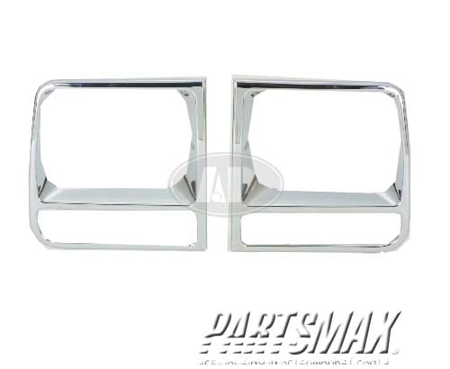 2513 | 1997-2001 JEEP CHEROKEE RT Headlamp door bright | CH2513165|55156030AB