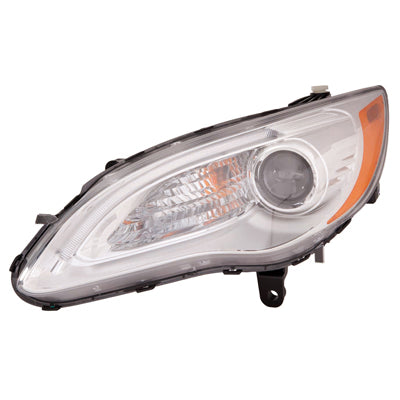 2518 | 2011-2014 CHRYSLER 200 LT Headlamp lens/housing LX|LIMITED|TOURING; Sedan/Conv; To 5-4-12 | CH2518140|5182591AE