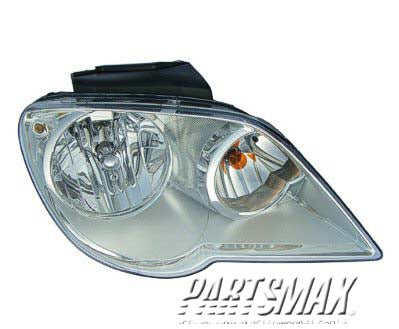 2519 | 2007-2008 CHRYSLER PACIFICA RT Headlamp lens/housing w/halogen | CH2519120|5113060AE
