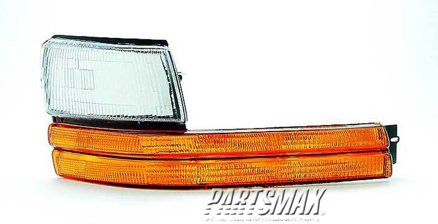 2520 | 1991-1993 DODGE CARAVAN LT Parklamp assy includes clearance lamp/headlamp bezel | CH2520109|4762259