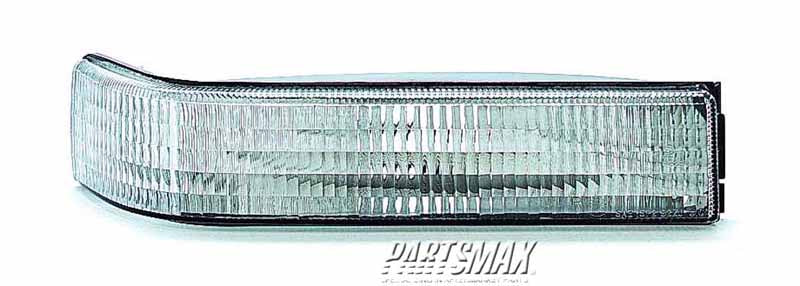 1275 | 1997-1998 JEEP GRAND CHEROKEE LT Parklamp assy Grand Cherokee; park/signal assy; w/2 connectors; from 12/26/96; below hlmp | CH2520128|56005099AB