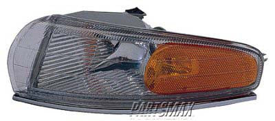 2520 | 1994-1997 CHRYSLER LHS LT Parklamp assy includes marker lamp | CH2520129|4746463