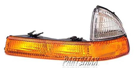2520 | 1998-2004 DODGE DAKOTA LT Parklamp assy includes signal and marker lamps; from 8/19/97 | CH2520135|55055173AD