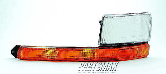 2521 | 1991-1995 PLYMOUTH VOYAGER RT Parklamp assy includes clearance lamp/headlamp bezel | CH2521117|4762256