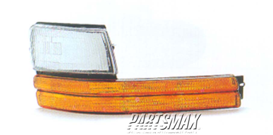 2521 | 1994-1995 DODGE CARAVAN RT Parklamp assy includes clearance lamp/headlamp bezel | CH2521118|4762262