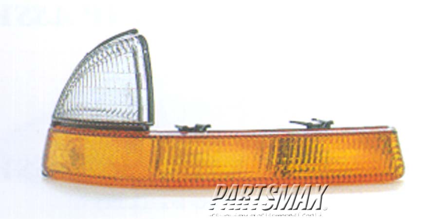 2521 | 1998-1998 DODGE DURANGO RT Parklamp assy includes signal and marker lamps; to 8/18/97 | CH2521125|5011410AA