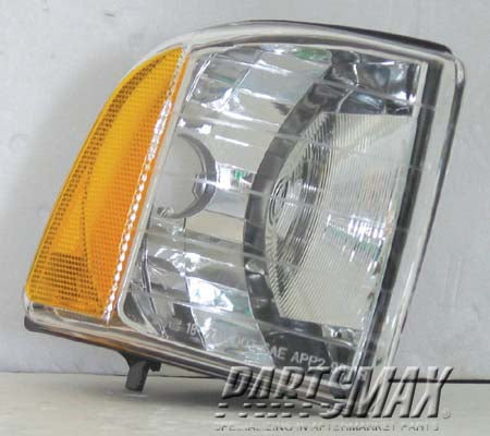 2521 | 1999-2002 DODGE RAM 2500 RT Parklamp assy includes marker/signal lamp; early design; Sport | CH2521137|55077032AC