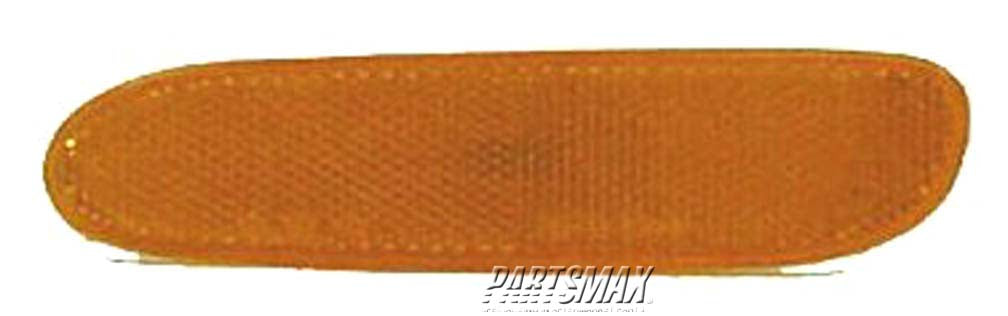 2550 | 2000-2005 DODGE NEON LT Front marker lamp assy front cover mounted; w/amber lens | CH2550121|5288523AD