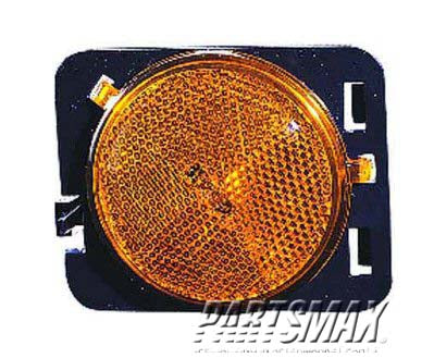 2550 | 2018-2018 JEEP WRANGLER JK LT Front marker lamp assy all | CH2550127|55078145AA