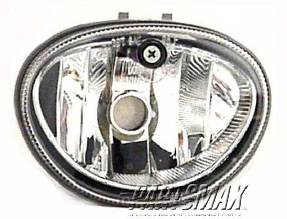 2592 | 1999-2004 DODGE CARAVAN RT Fog lamp assy all | CH2590108|4805046AC