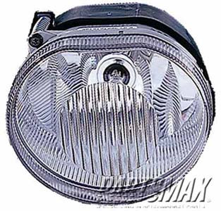 2592 | 2003-2004 JEEP LIBERTY LT Fog lamp assy w/o bulb | CH2592124|5083895AD