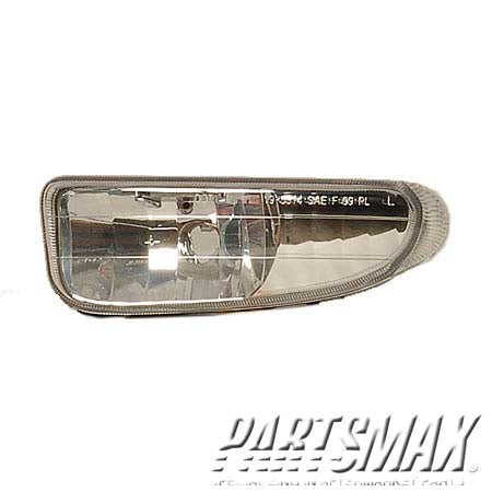2592 | 2000-2001 DODGE NEON LT Fog lamp assy w/o bulb shield | CH2592134|5288515AC