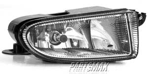 2595 | 2001-2005 CHRYSLER PT CRUISER RT Fog lamp lens/housing w/o bulb or adapter | CH2593116|5288796AD