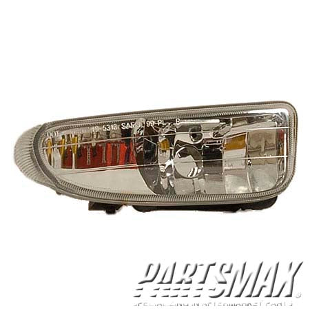 2593 | 2000-2001 PLYMOUTH NEON RT Fog lamp assy w/o bulb shield | CH2593134|5288514AC
