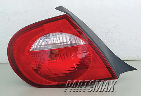2800 | 2004-2005 DODGE NEON LT Taillamp assy w/code MLP | CH2800151|5288527AM