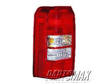2800 | 2007-2007 JEEP PATRIOT LT Taillamp assy all; 3 Bulb Design | CH2800170|5116239AC