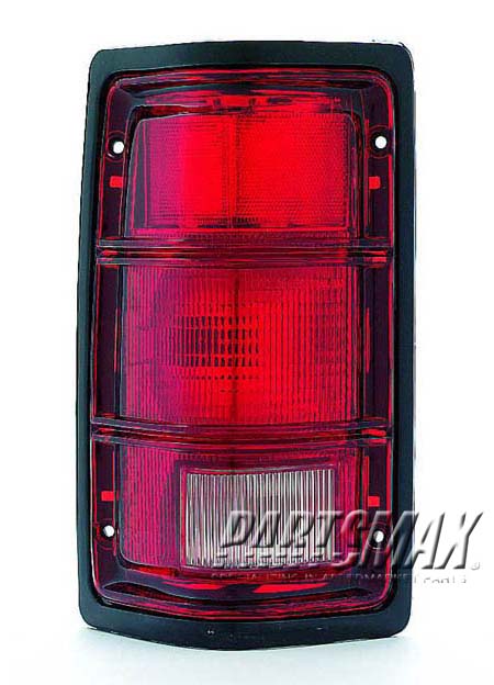 2801 | 1988-1992 DODGE DAKOTA RT Taillamp assy w/o SE pkg; from 11/27/87; w/o bright rim | CH2801111|55076438