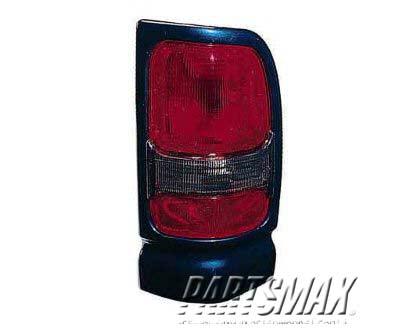 2801 | 1994-1998 DODGE RAM 1500 RT Taillamp assy w/Sport package; emerald green | CH2801131|5EK44PGFAC