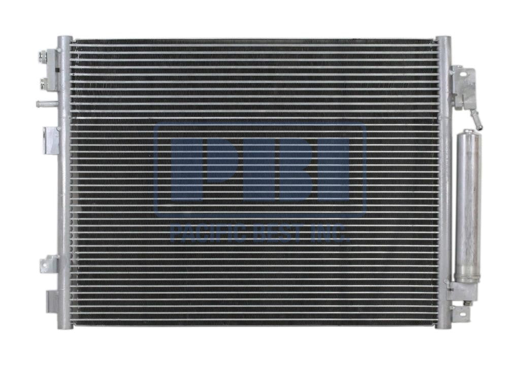 3030 | 2009-2010 DODGE CHARGER Air conditioning condenser 2.7L|3.5L|5.7L; Std|Hvy Duty Cooling; w/Pwr Strg Cooler | CH3030241|68050127AB