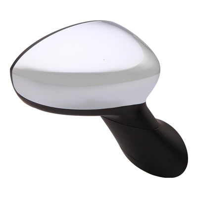 1321 | 2012-2014 FIAT 500 RT Mirror outside rear view Type 1; Power; Heated; Temp Sensor; w/Cover; Chrome | FI1321101|5182468AC-PFM