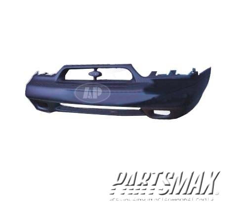 1000 | 1998-1998 FORD WINDSTAR Front bumper cover base/GL/LX; prime | FO1000414|F78Z17D957HF