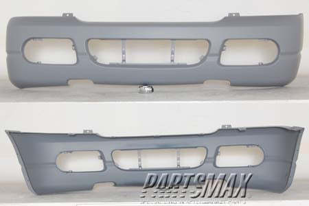 250 | 2004-2005 FORD EXPLORER Front bumper cover XLT; w/o Sport Pkg; prime | FO1000563|4L2Z17D957CAPTM