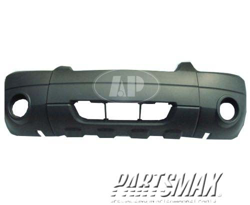 250 | 2005-2007 FORD ESCAPE Front bumper cover XLT; w/o appearance package; w/o skid plate; prime | FO1000571|5L8Z17D957BAA