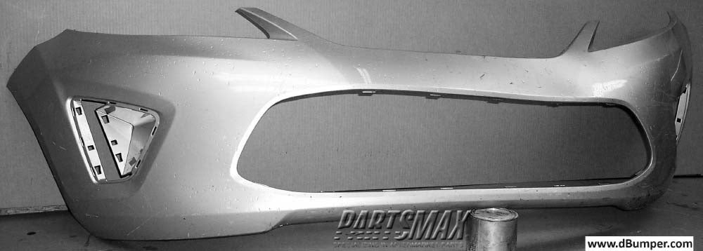 1000 | 2011-2013 FORD FIESTA Front bumper cover Sedan | FO1000662|AE8Z17D957AAPTM