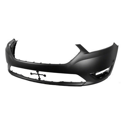 250 | 2013-2019 FORD TAURUS Front bumper cover w/Park Assist System; prime | FO1000667|DG1Z17D957HAPTM