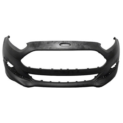 1000 | 2014-2019 FORD FIESTA Front bumper cover SE; w/Rocker Molding Kit; prime | FO1000692|D2BZ17757AC
