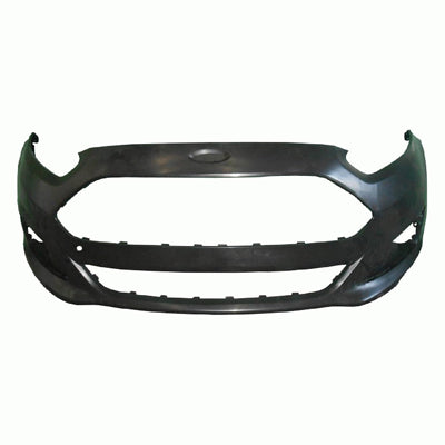 1000 | 2014-2019 FORD FIESTA Front bumper cover S|SE|TITANIUM; w/o Rocker Molding Kit; prime | FO1000693|D2BZ17757AB