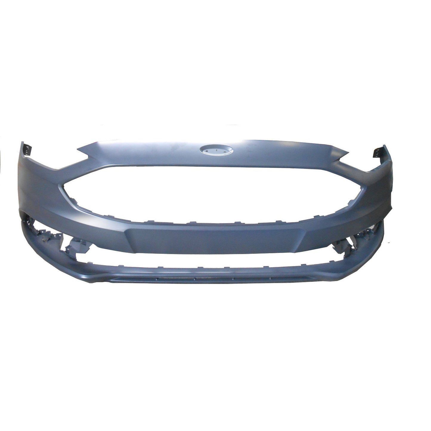 250 | 2017-2018 FORD FUSION Front bumper cover S|SE|TITANIUM; w/o Tow Hook; w/o Active Park Assist; prime | FO1000718|HS7Z17D957APTM
