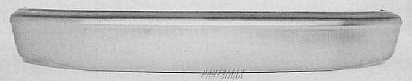 1002 | 1997-1997 FORD F-150 Front bumper face bar prime | FO1002238|YL3Z17757AAA
