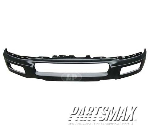 1002 | 2004-2005 FORD F-150 Front bumper face bar w/fog lamps; prime; to 8-7-05 | FO1002391|4L3Z17757FA