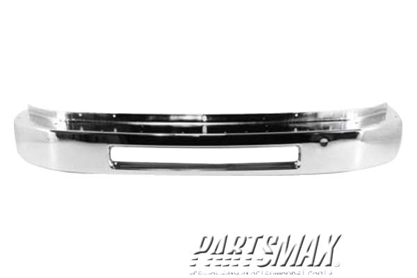 1002 | 2008-2019 FORD E-450 SUPER DUTY Front bumper face bar CUTAWAY; Chrome | FO1002410|8C2Z17757B