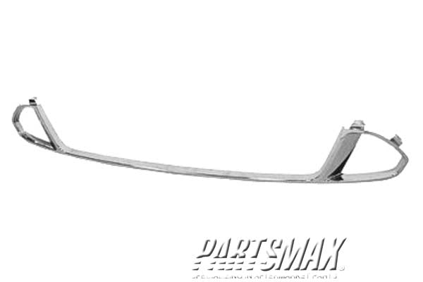 500 | 2010-2010 FORD FUSION Front bumper grille SPORT; Grille Moulding; Chrome | FO1036130|AE5Z17K945AA