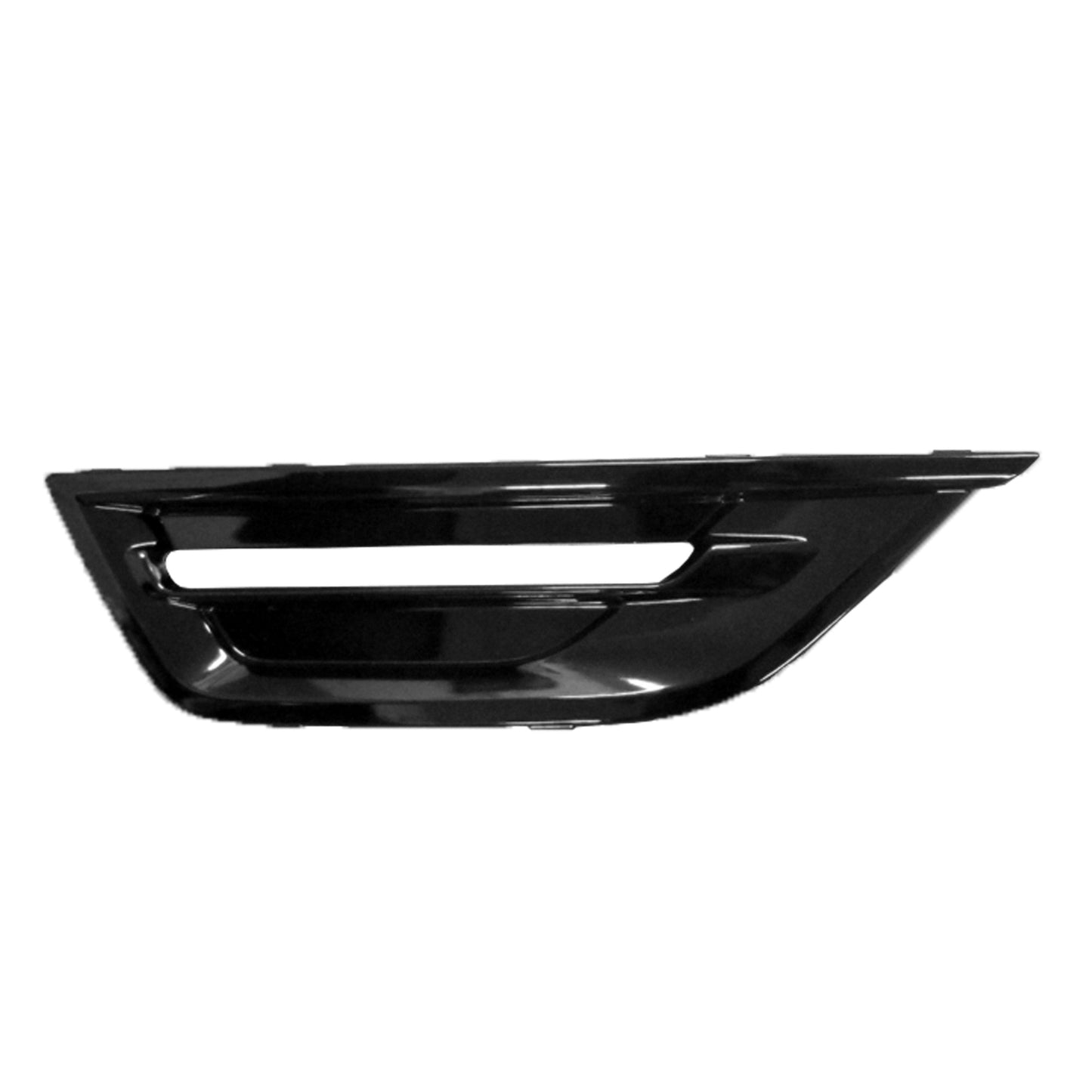 530 | 2013-2019 FORD TAURUS RT Front bumper insert SHO; Fog Lamp Opening Cover; Black | FO1039146|DG1Z17E810DA